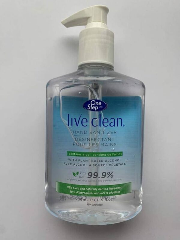 Live Clean® One Step™ Hand Sanitizer (236 mL)
