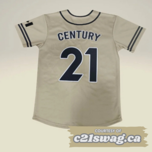 Century 21 Embroidered Baseball Jersey