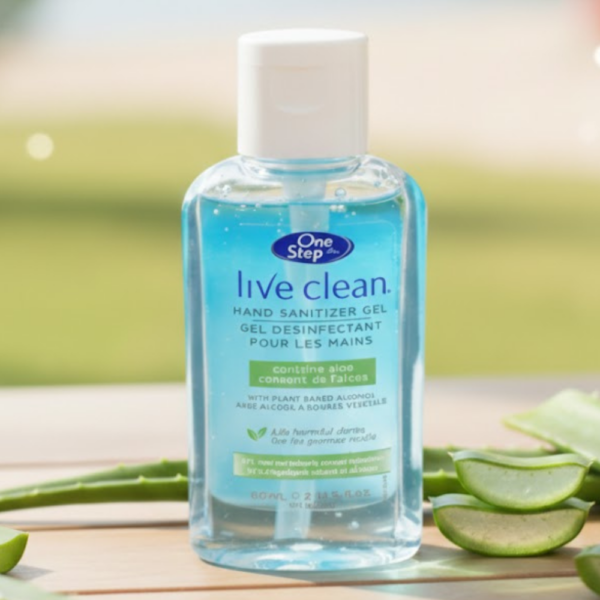 Live Clean® One Step™ Hand Sanitizer (60 mL)