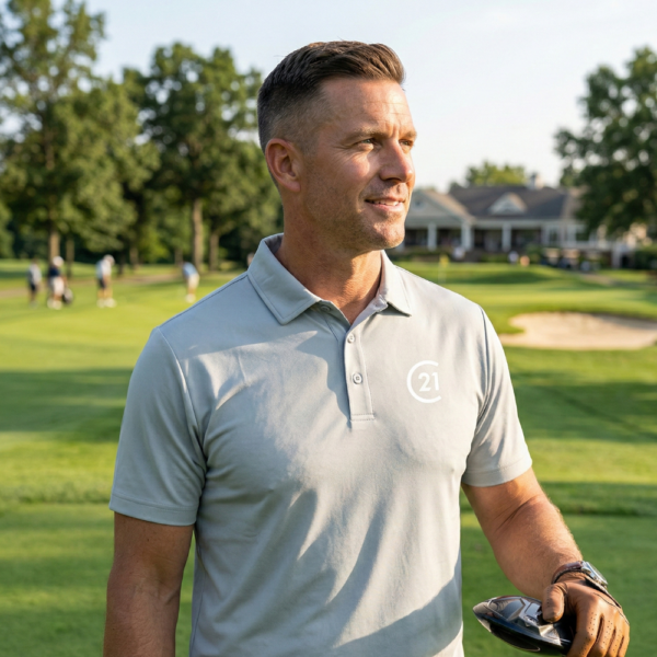 The Century 21 Performance Golf Polo