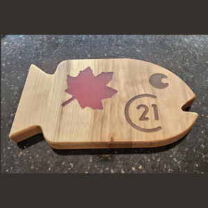 Oak-Maple Fish Ornament